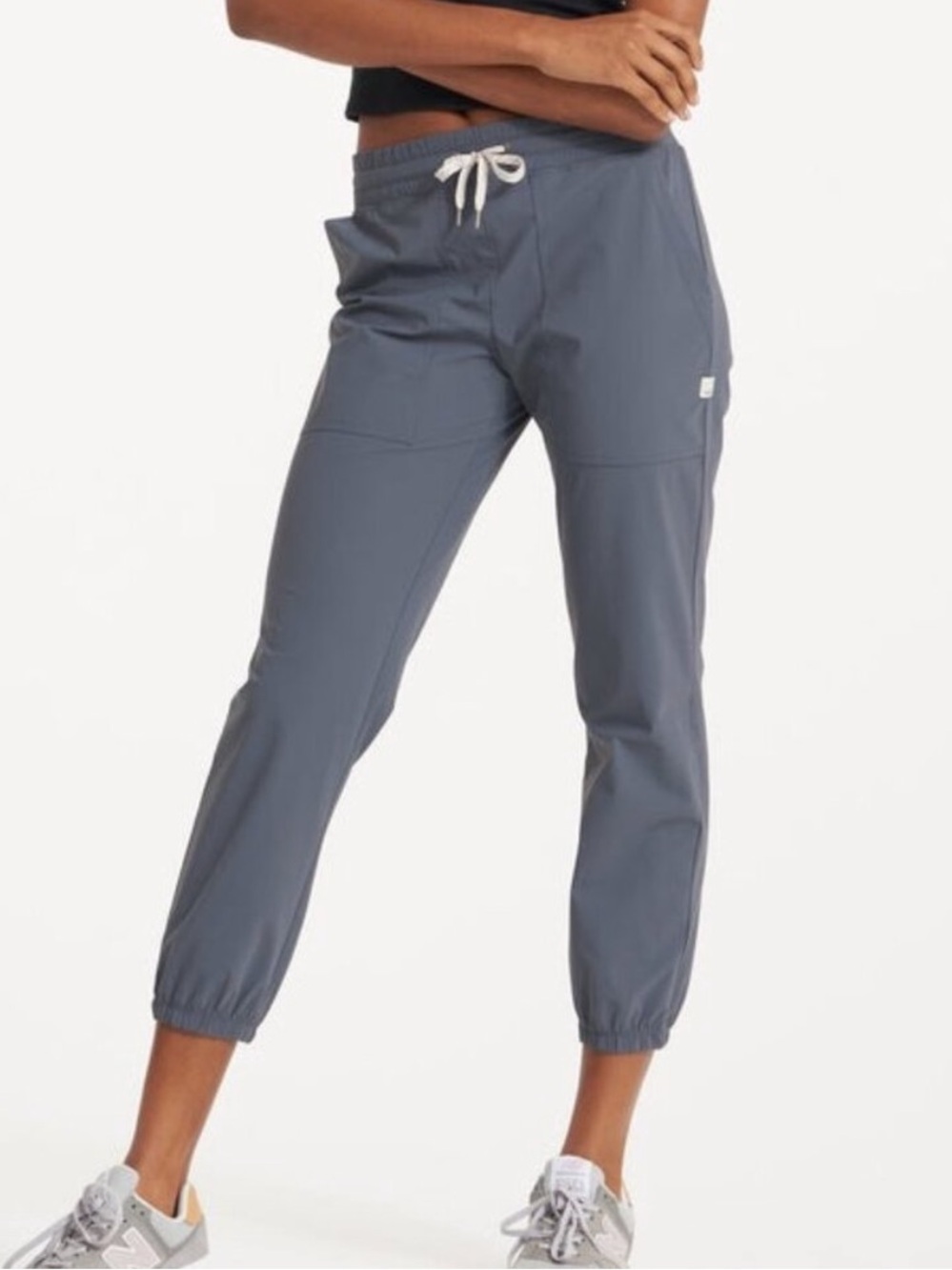 Vuori Miles Jogger Azure Blue Gray Lightweight Jogger Pants - Womens Size XS